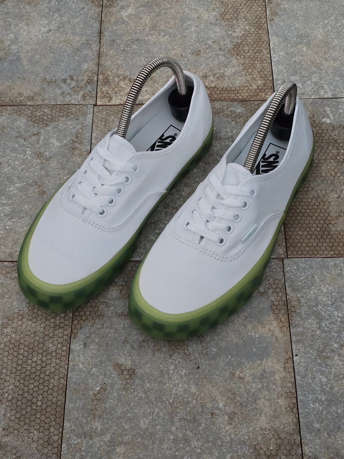 (265)반스 어센틱 트렌스루센트 그린  상품이미지1