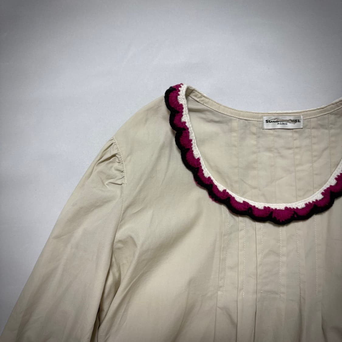 [90s Sungarden YSL Paris Blouse] 상품이미지4