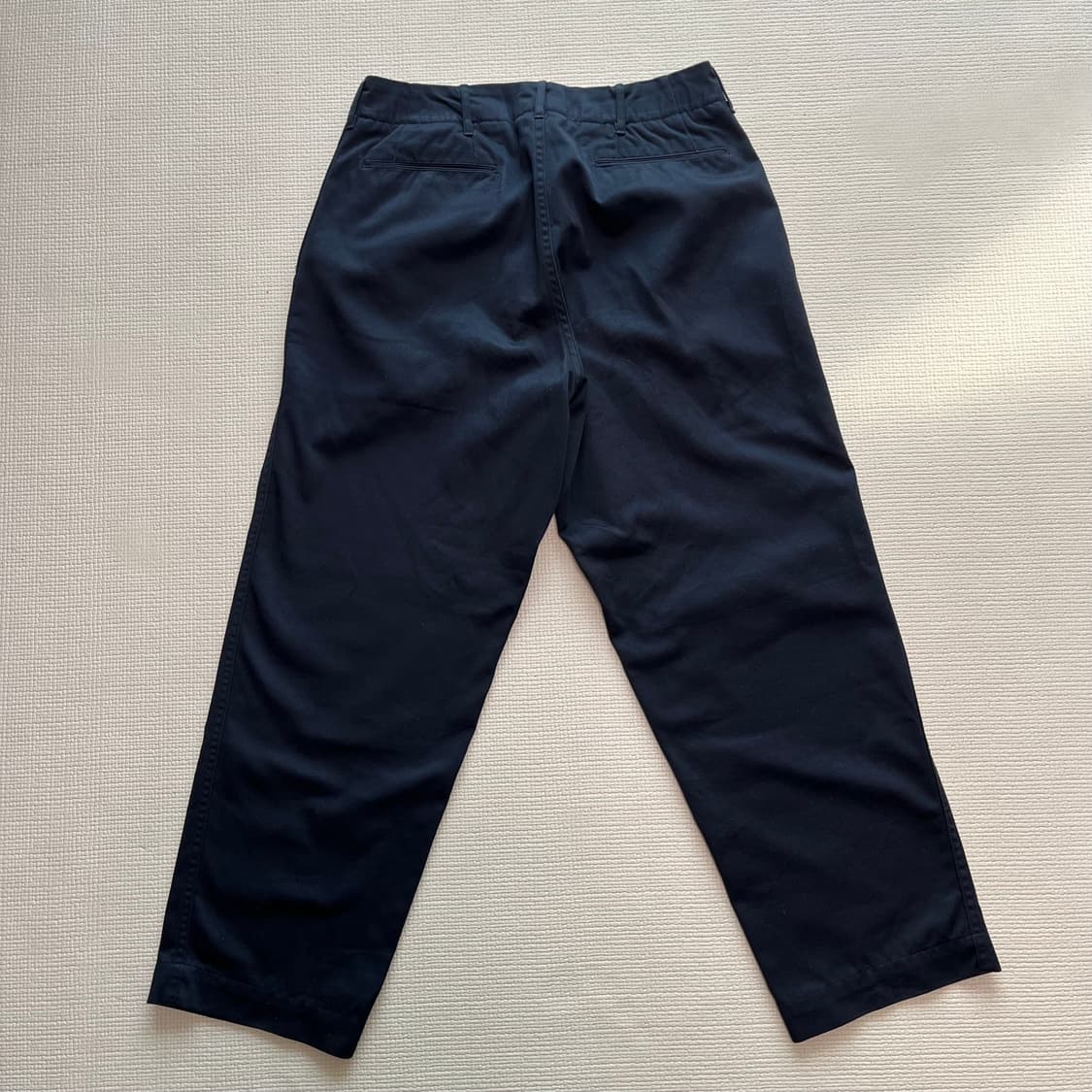 나나미카 와이드 치노 팬츠 네이비 상품이미지2