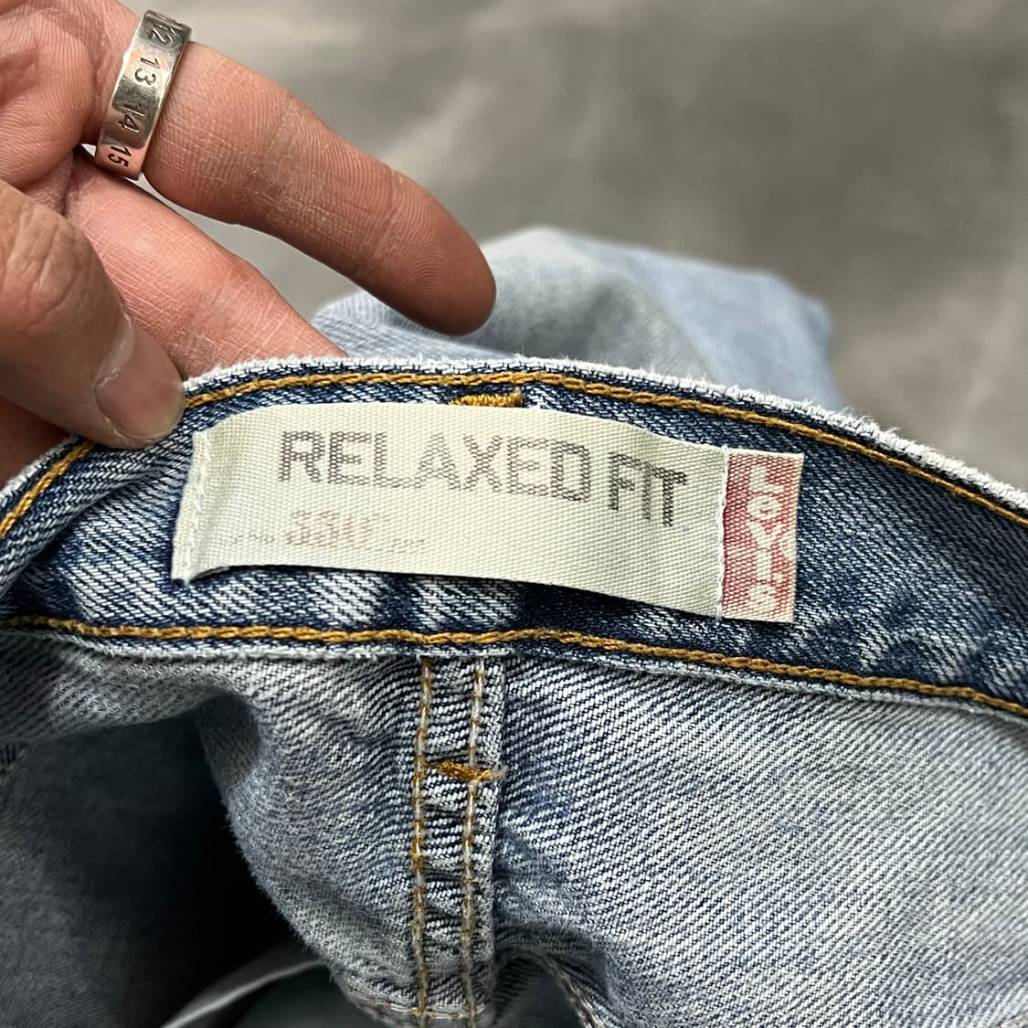  리바이스 550 데님팬츠 y15253 상품이미지6