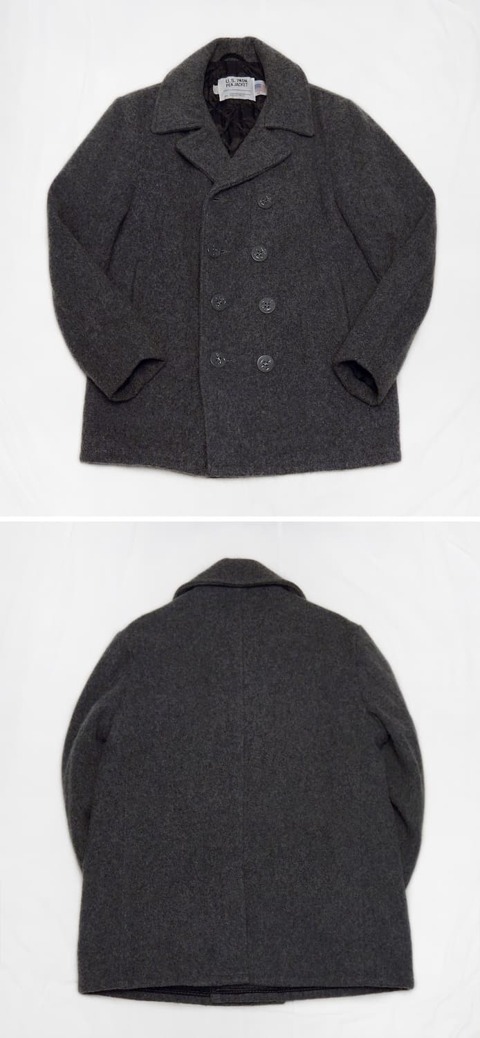 쇼트 USA 740N 부클 크래프트울 더블 피코트 자켓 (42/105) 상품이미지2