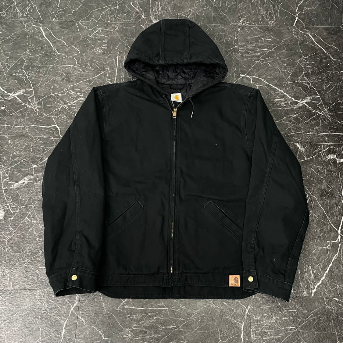 칼하트 덕다운 엑티브 후드 워크 자켓 상품이미지3