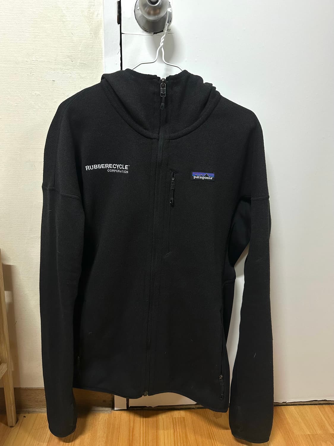파타고니아 플리스 집업 블랙 상품이미지1