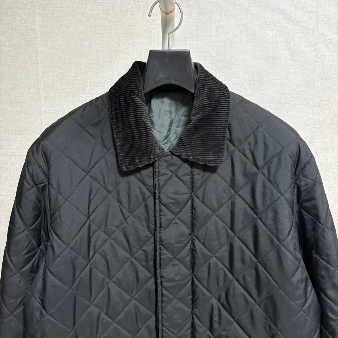 유니클로 코듀로이 퀼팅 자켓 / 블랙, L 상품이미지2