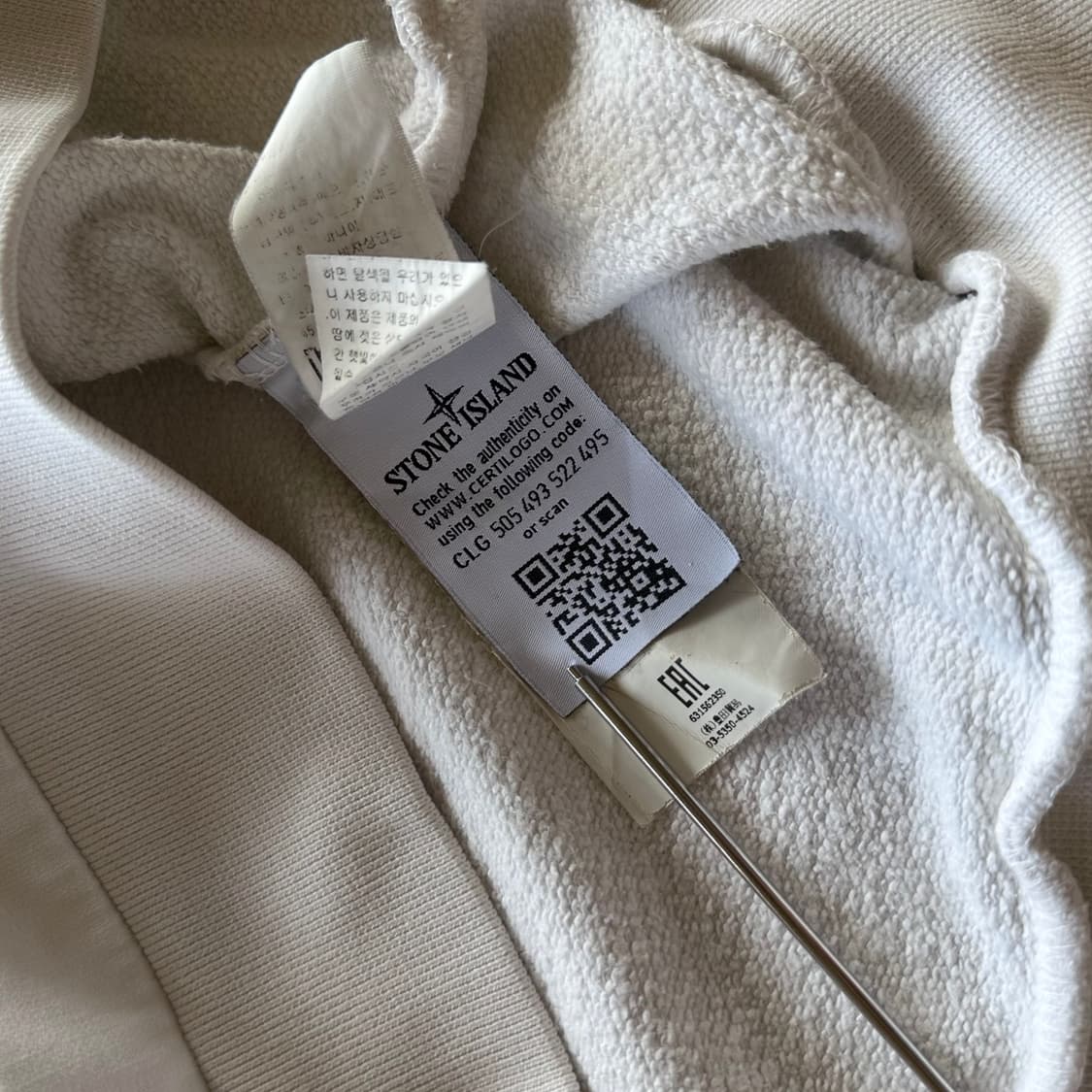 [L]스톤 아일랜드 콤파스 맨투맨 상품이미지10