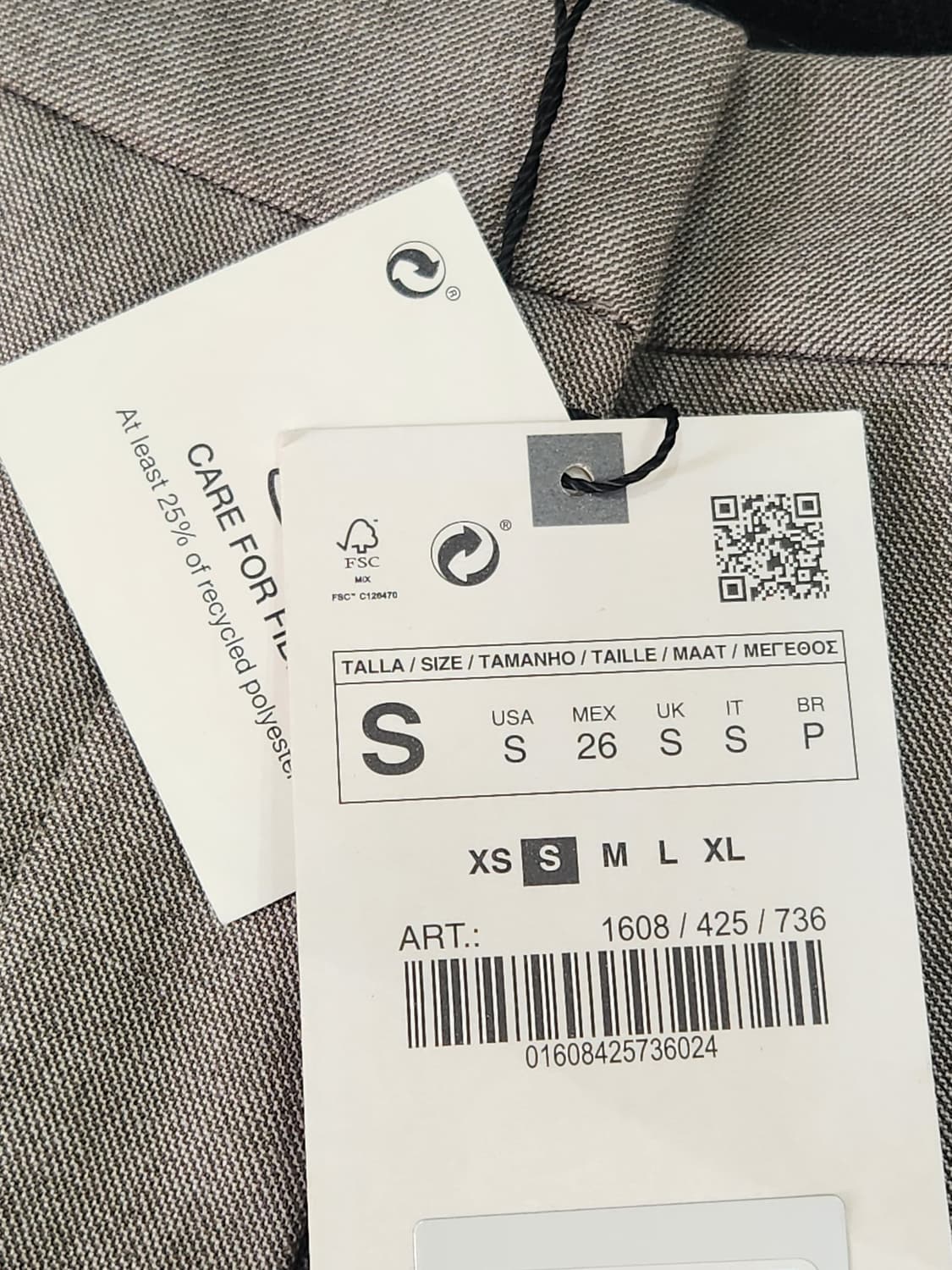 새상품 ZARA 자라 슬랙스 여성 S 상품이미지8