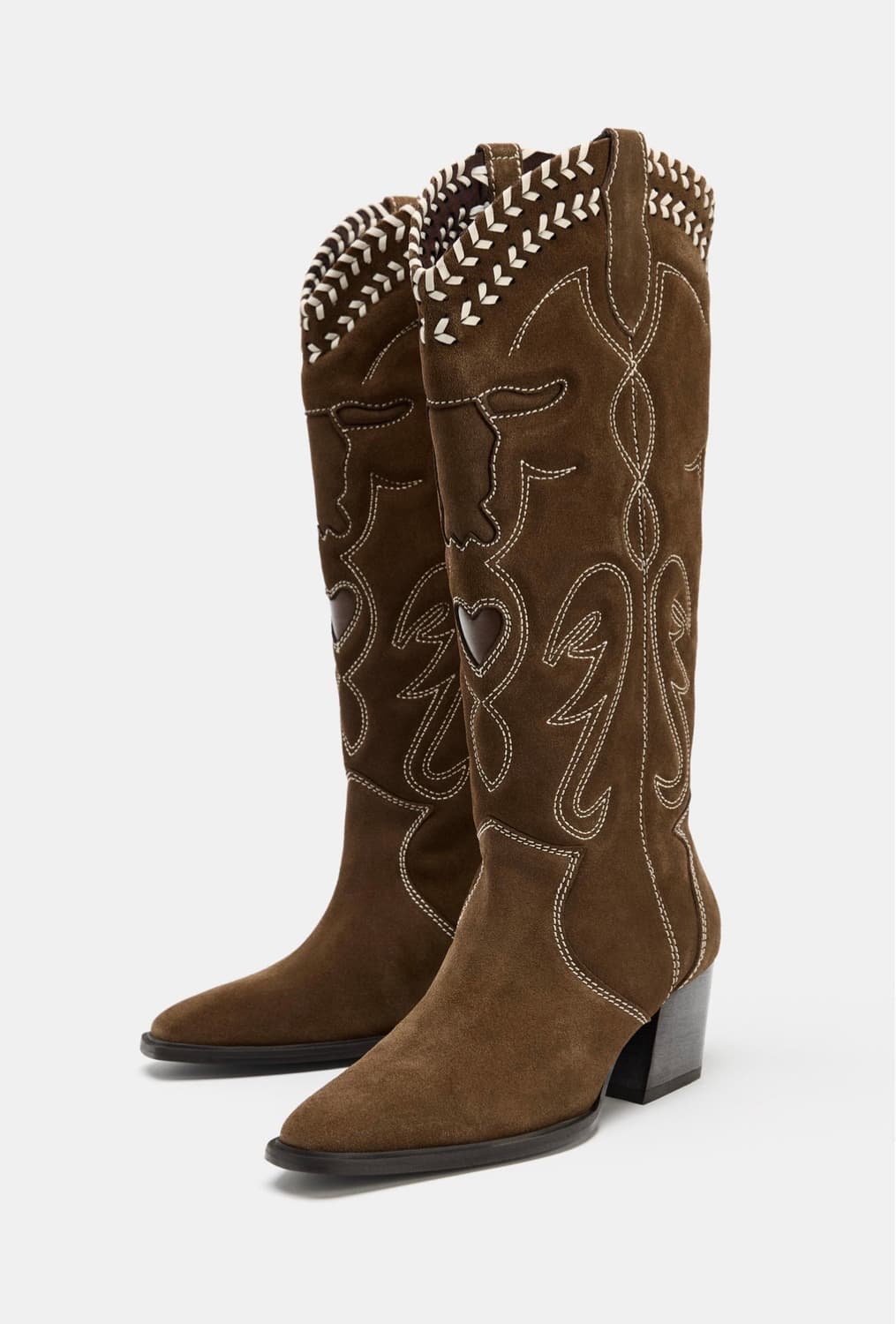 자라 레더 부츠 37사이즈 상품이미지1