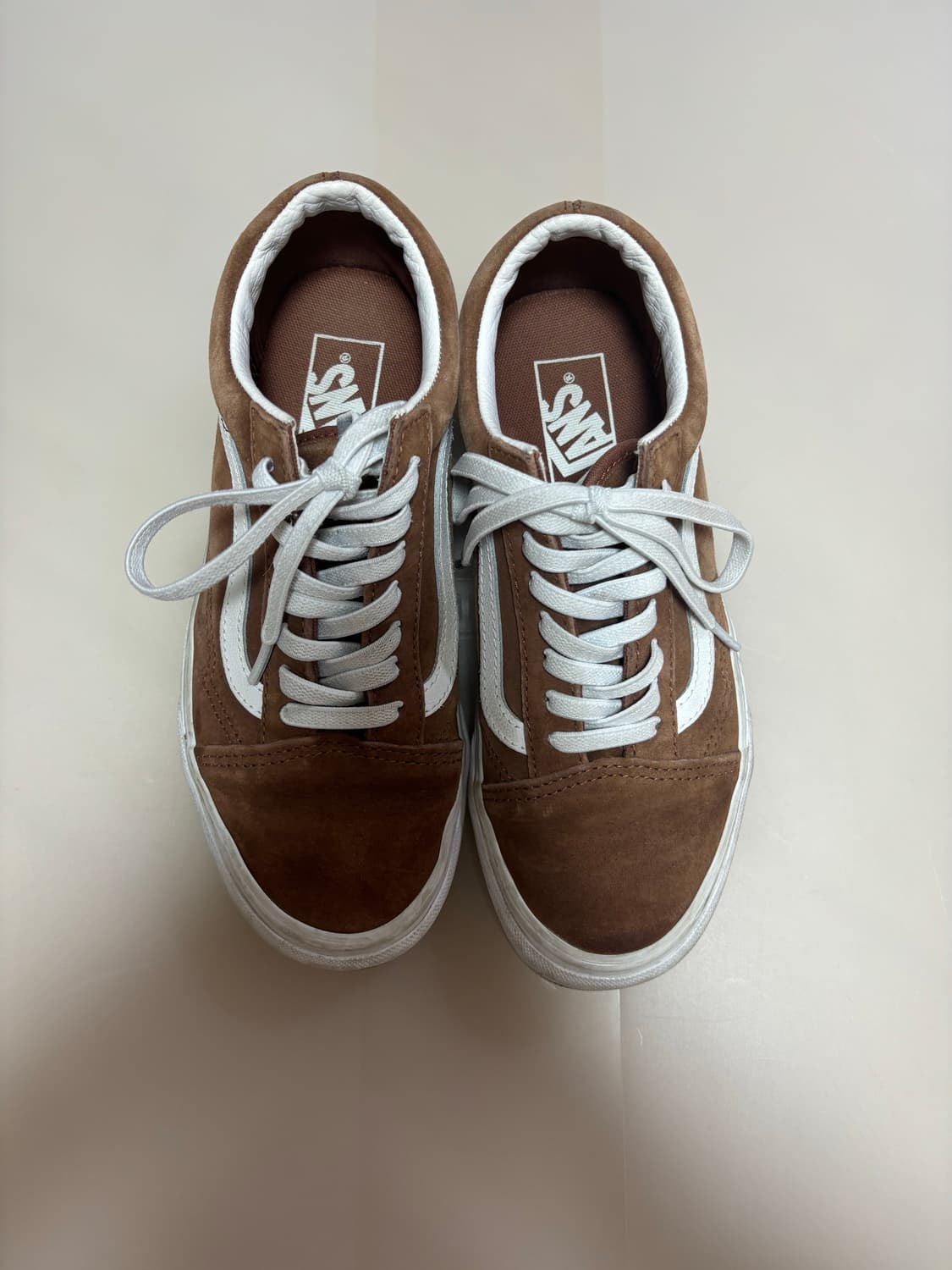 반스 프리미엄 피그 스웨이드 올드스쿨 235ㅣ상태 좋음 상품이미지2