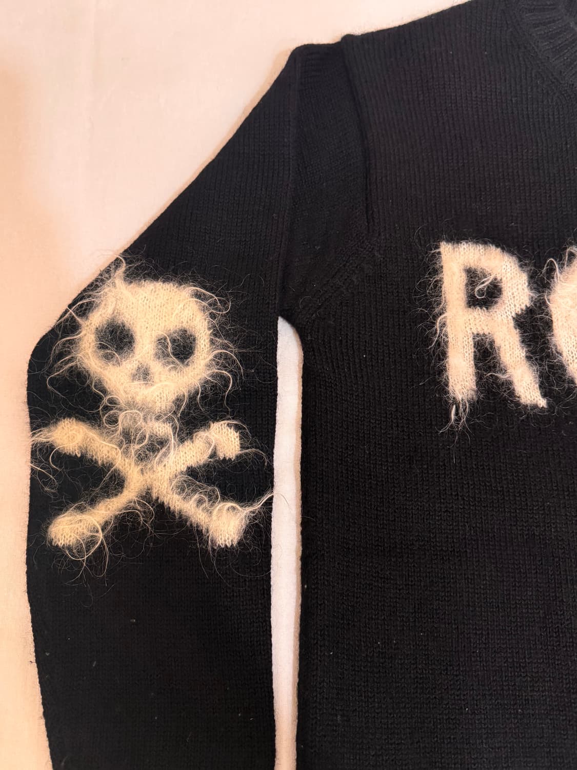 빔즈 beams 락 스컬니트 상품이미지3