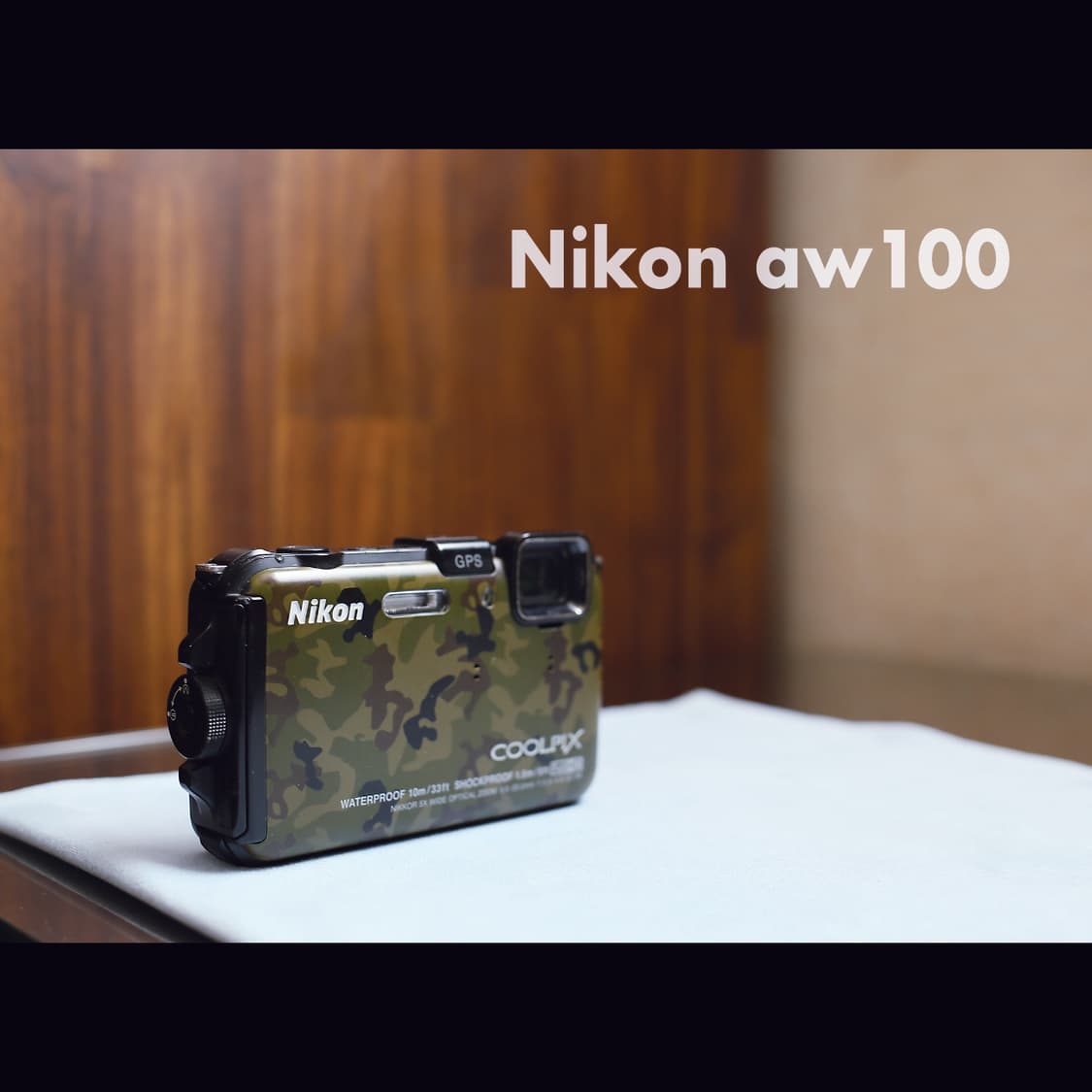 레어 <A+급> 니콘 쿨픽스 aw100 카모 빈티지 디카 상품이미지9