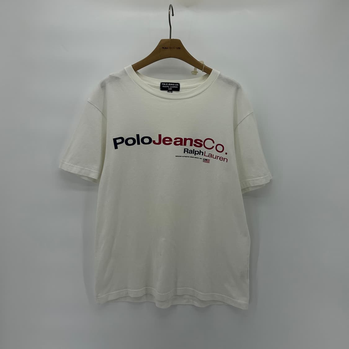 [POLO] 폴로진스 레터링 프린팅 반팔티셔츠 상품이미지1