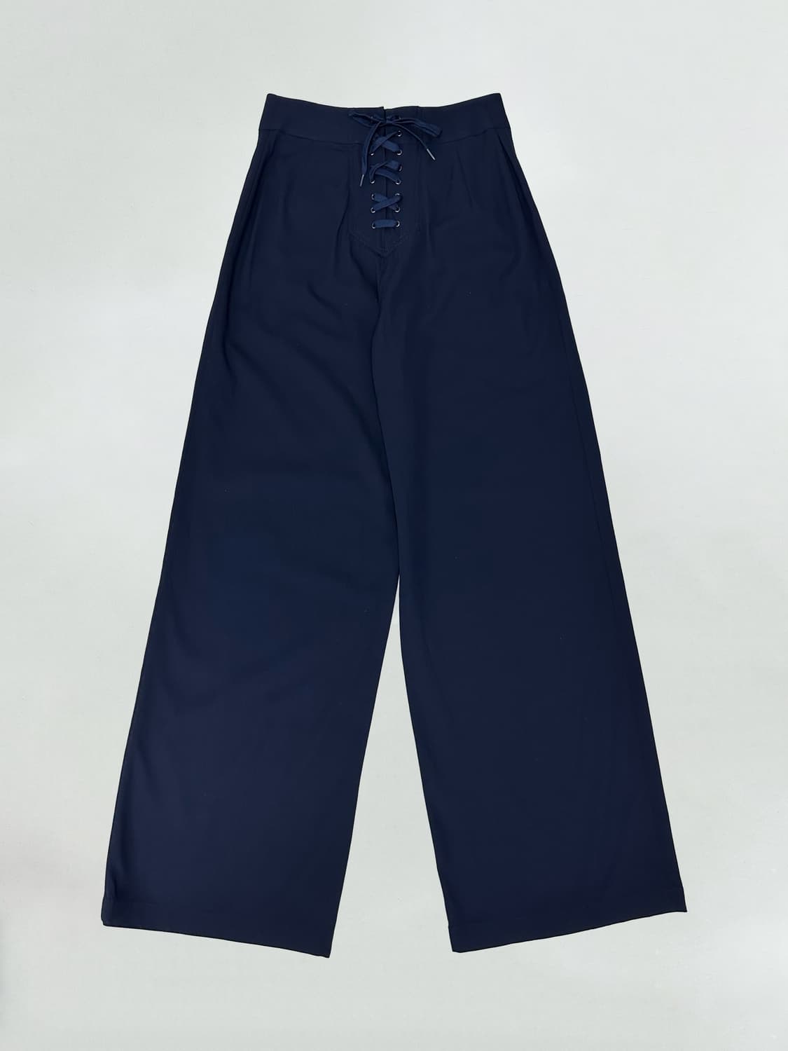 장폴고티에 버튼 레이스 디자인 와이드 팬츠 상품이미지7