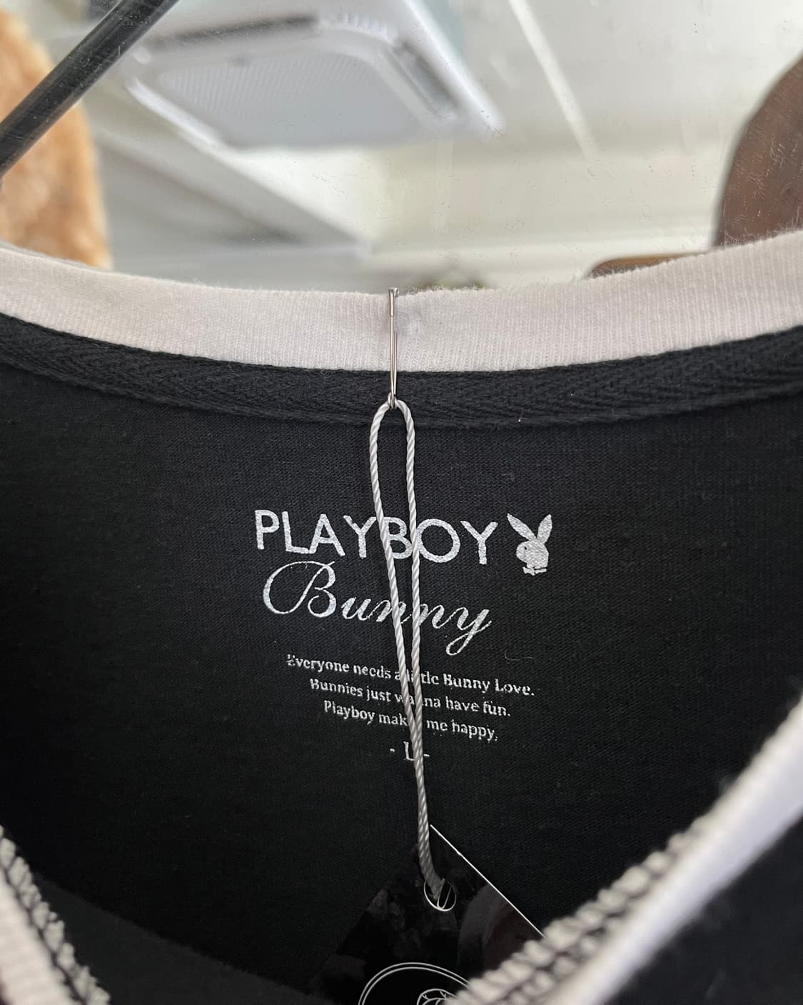 Playboy Vintage Big Logo Ringer T-Shirt 상품이미지4