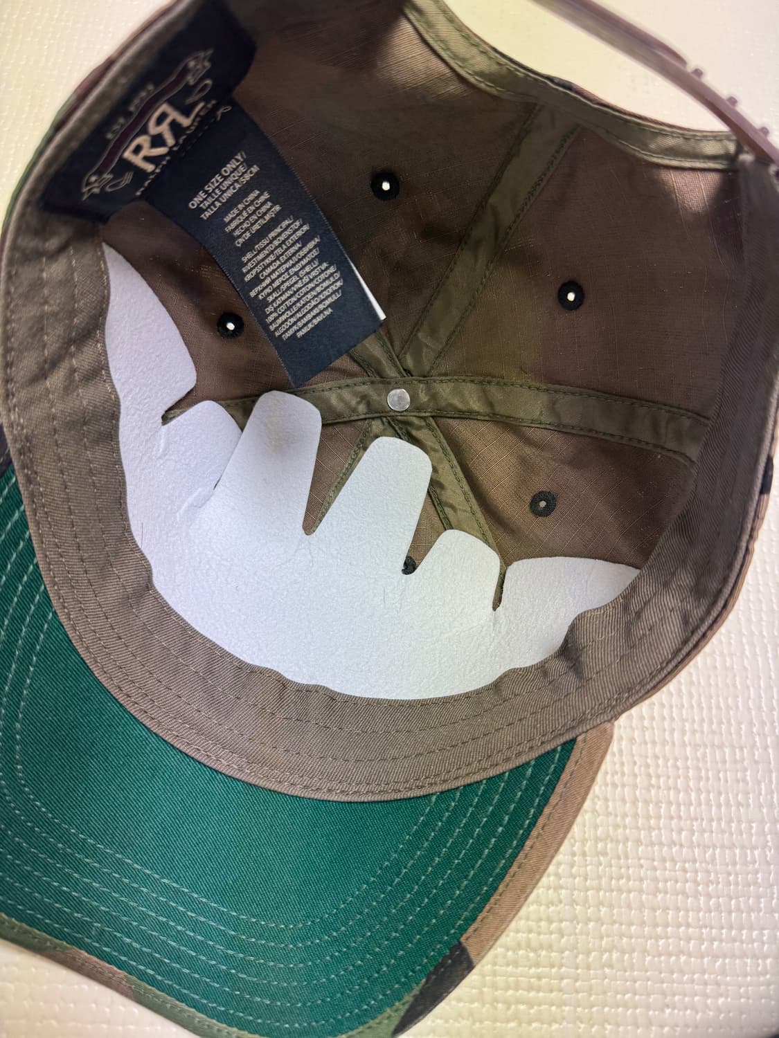 rrl 볼캡 우드랜드 판매 상품이미지3