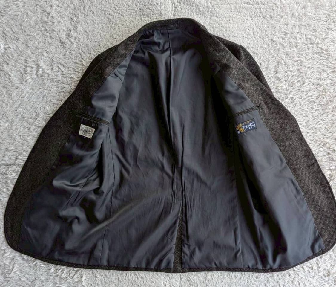 제이프레스 다크 그레이 트위드 자켓 상품이미지4