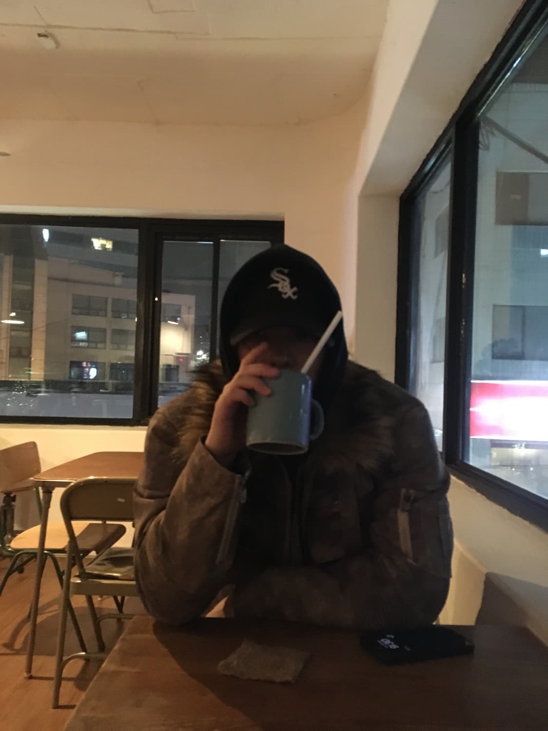 비엑세스 b.access 퍼 카라 자켓 상품이미지3