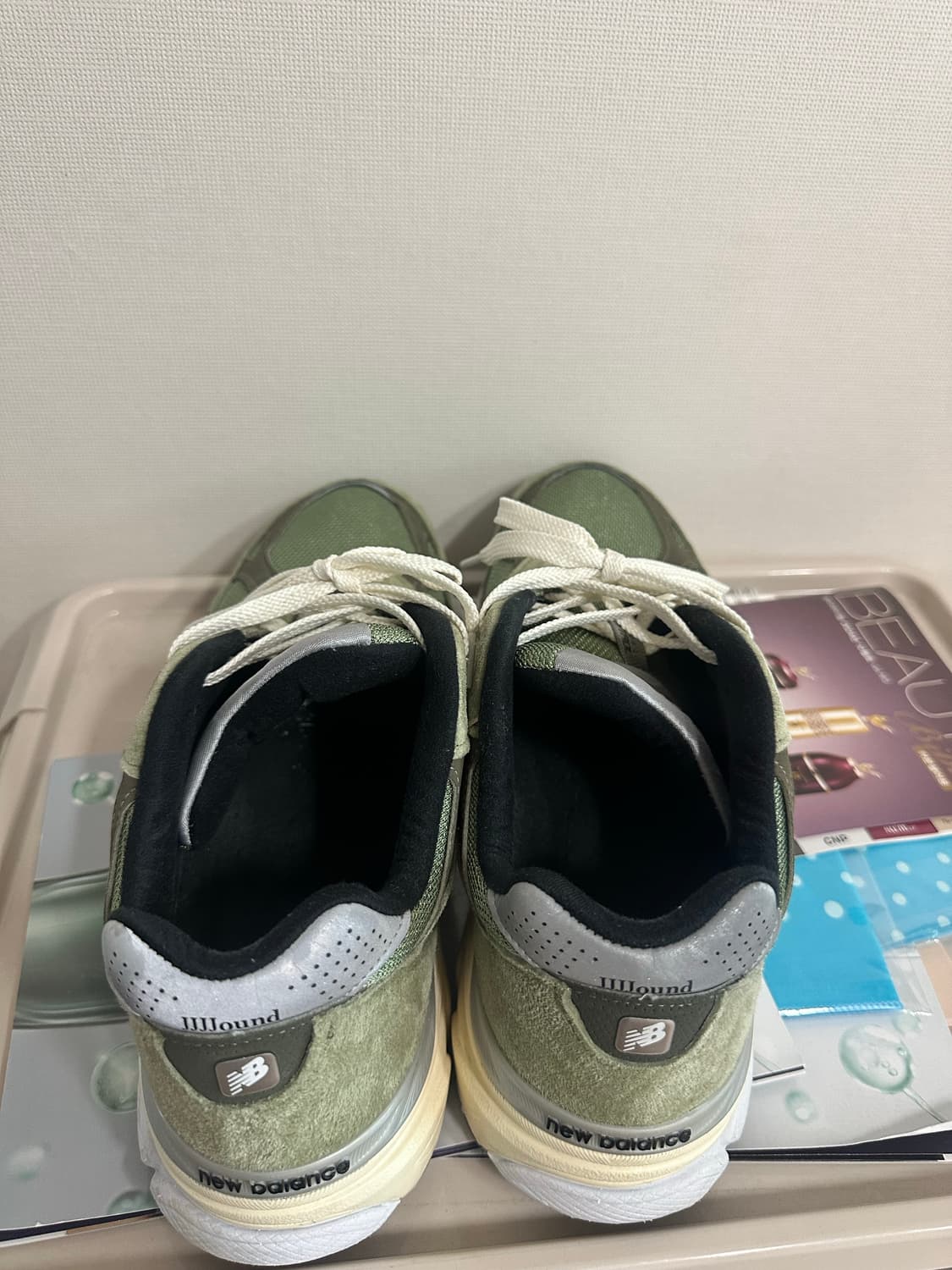 뉴발란스 자운드 990v3 올리브 290 상품이미지5