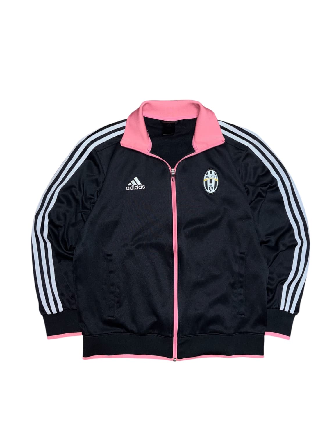 아디다스 레어 블랙 핑크 유벤투스 져지 트랙탑 상품이미지4