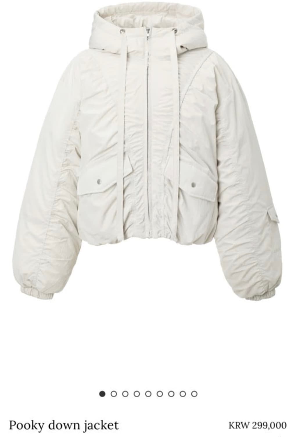 threetimes 쓰리타임즈 - Pooky down jacket (IV 상품이미지1