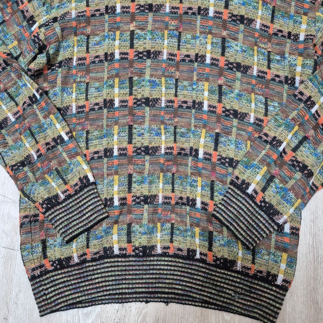 모다 에그레자 이태리 케이블 니트 상품이미지3