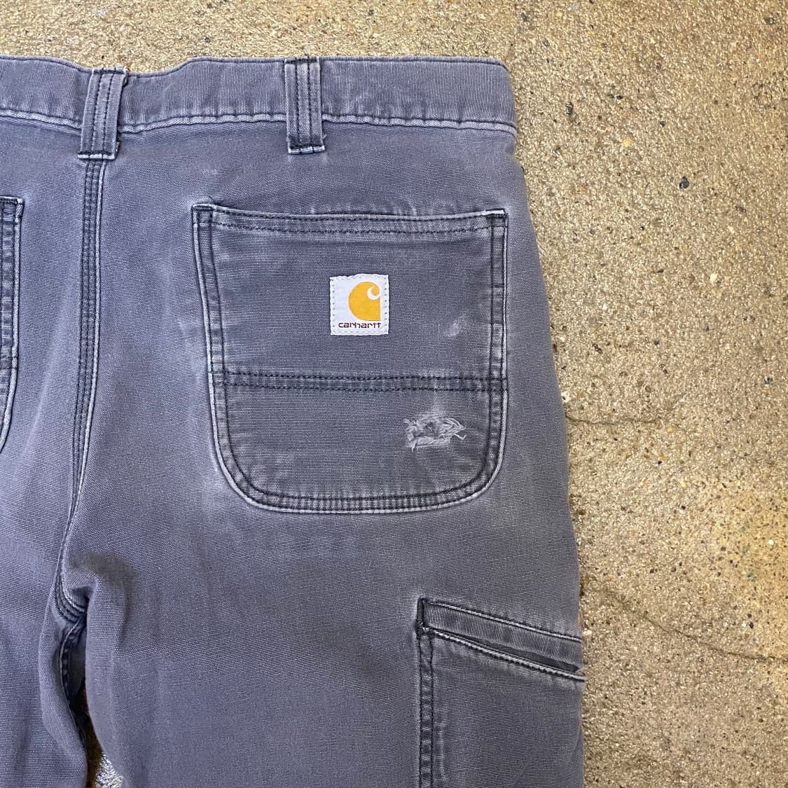 90s 미국 빈티지 칼하트 더블니 워크팬츠 33/34 상품이미지6