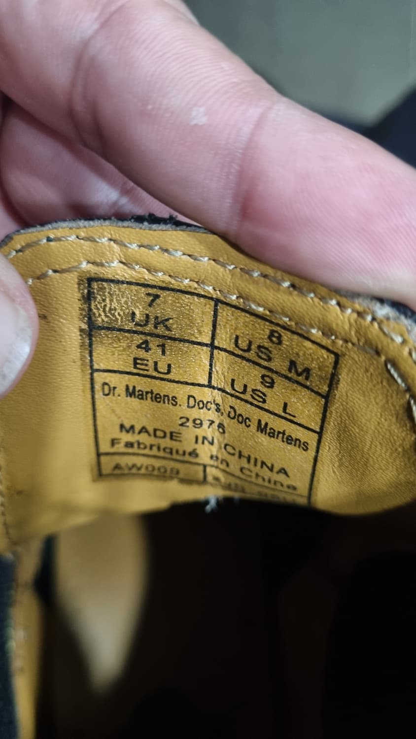 (DR. MARTENS) 검정색 첼시부츠 255size 상품이미지5