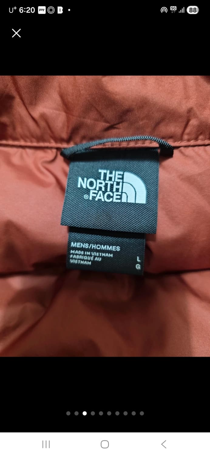 노스페이스 550 다운 패딩 L 상품이미지3