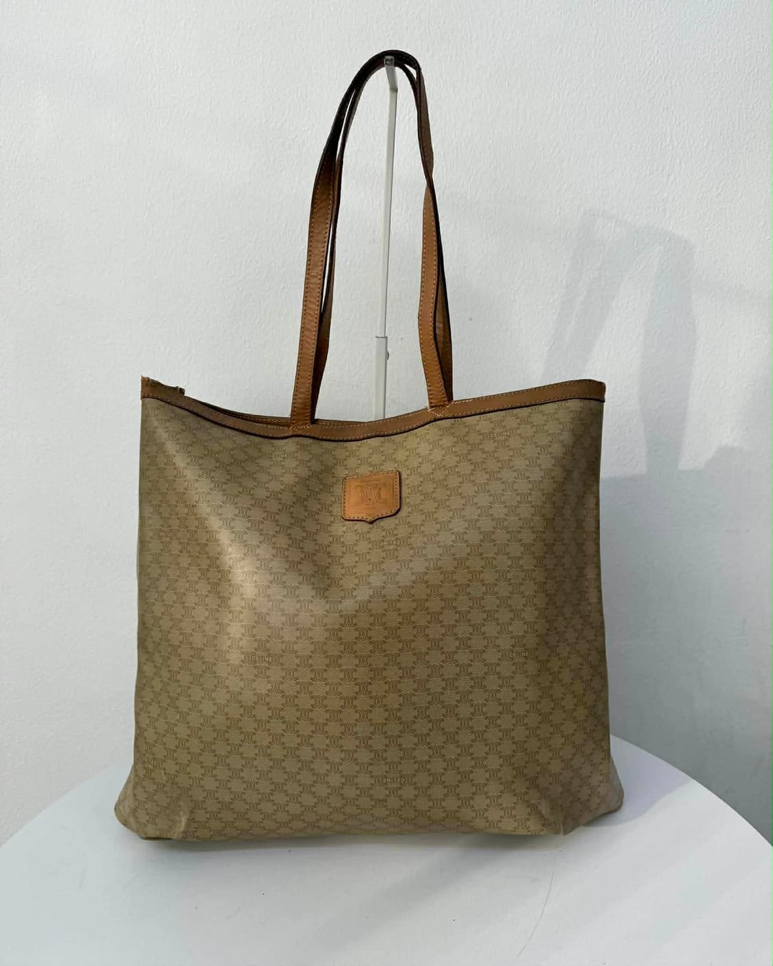 셀린느 빈티지 마카담 빅 쇼퍼백 숄더 토트백 상품이미지1