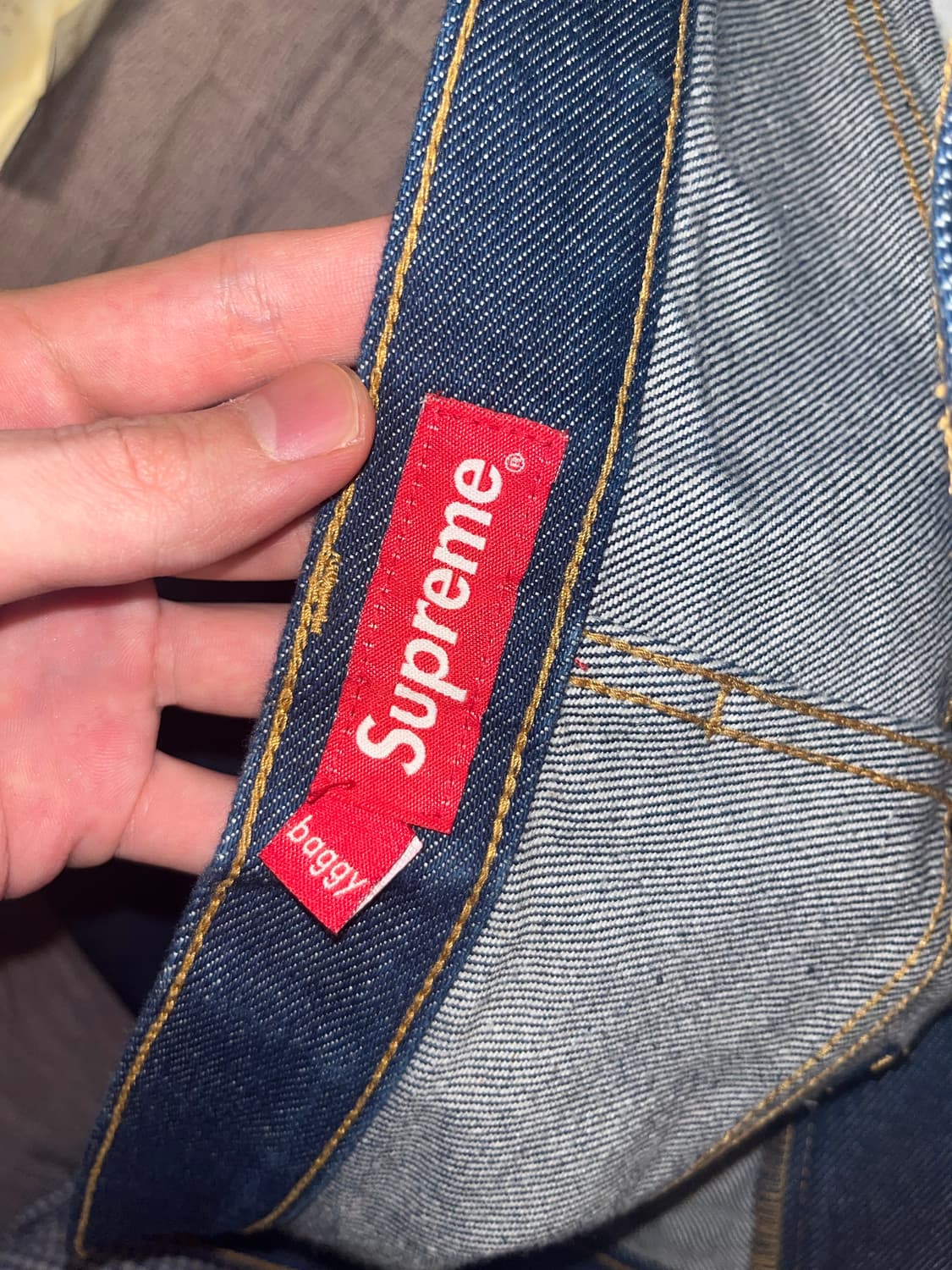 슈프림 배기 진 데님 팬츠 상품이미지2