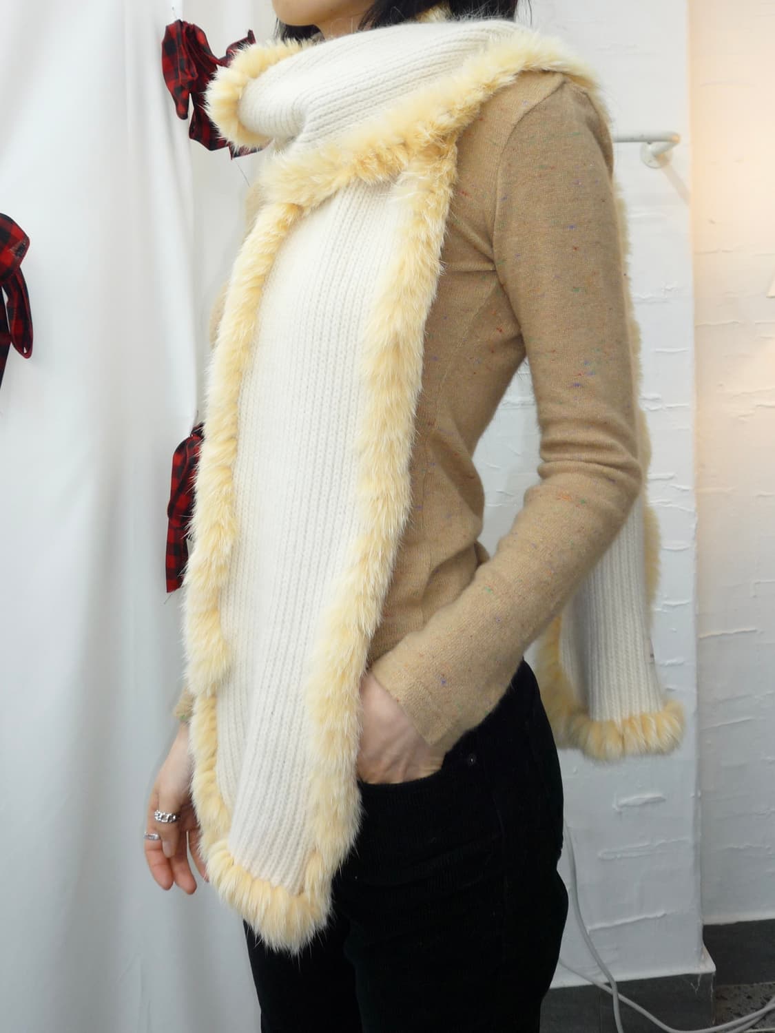 fur point muffler 상품이미지2