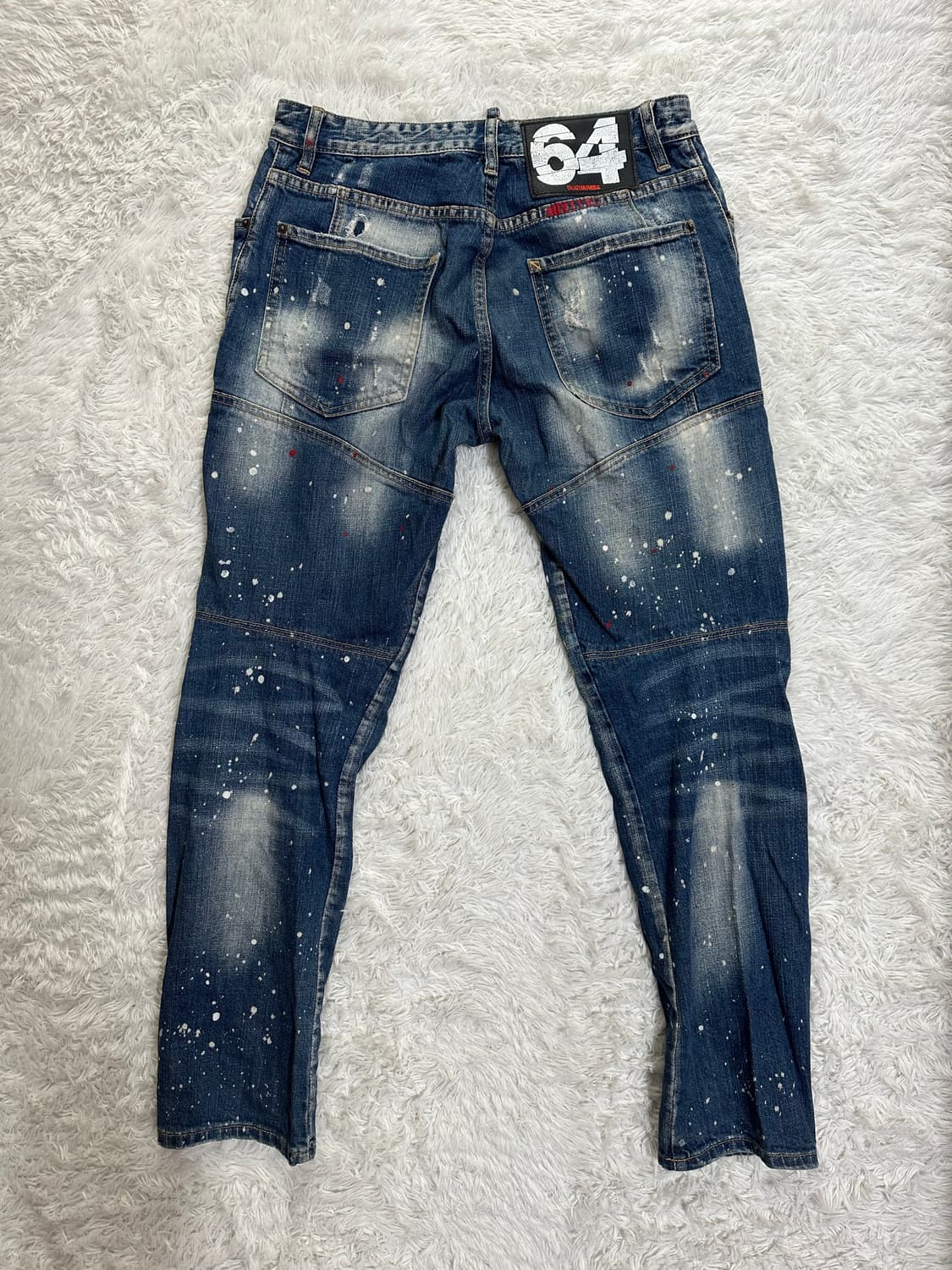 디스퀘어드2 페인팅 데미지 청바지 48 상품이미지4