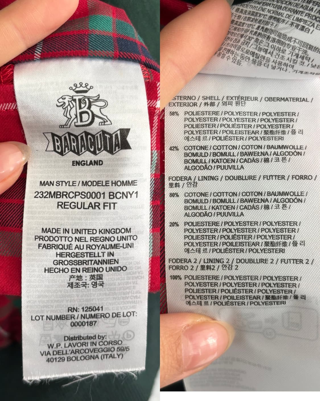 Baracuta 바라쿠타 레이싱 그린 G9 해링턴 자켓 상품이미지10