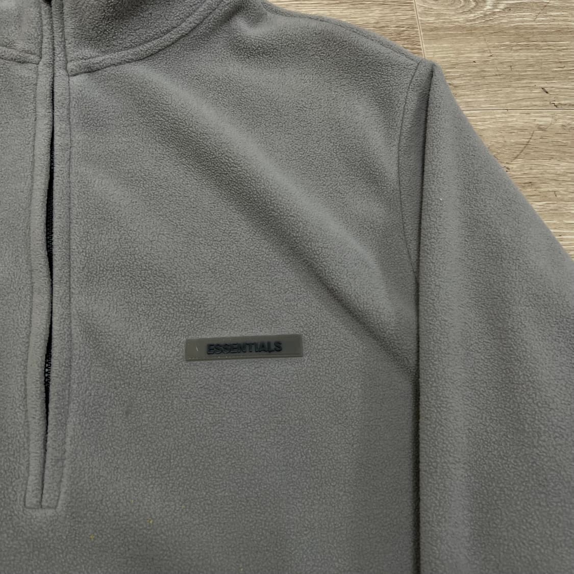 피어오브갓 에센셜 후리스 아노락 반집업 자켓 [그레이] L/100 상품이미지4