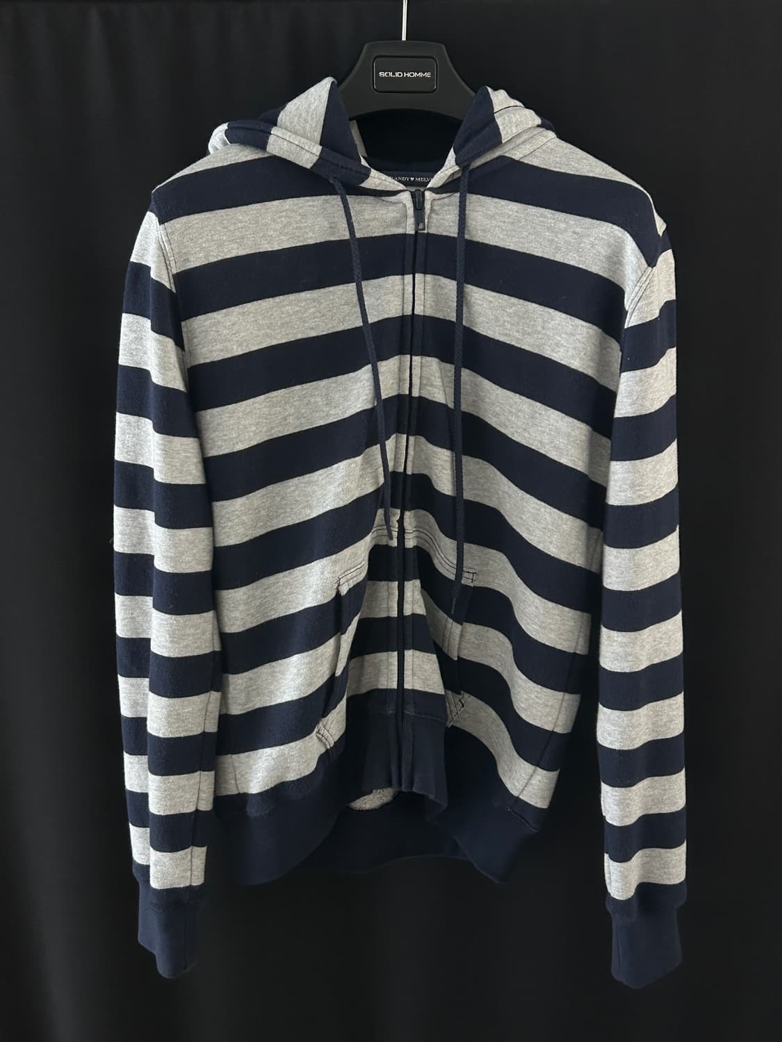 브멜 스트라이프 후디 상품이미지1