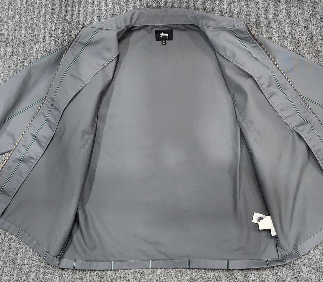 STUSSY 스투시 포켓 워크 집업 자켓 워크 집업 셔츠 M 상품이미지3