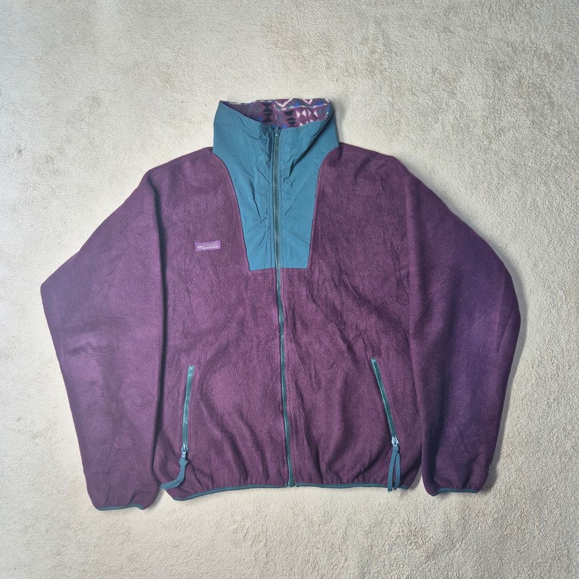 90s us made 컬럼비아 플리스 상품이미지2