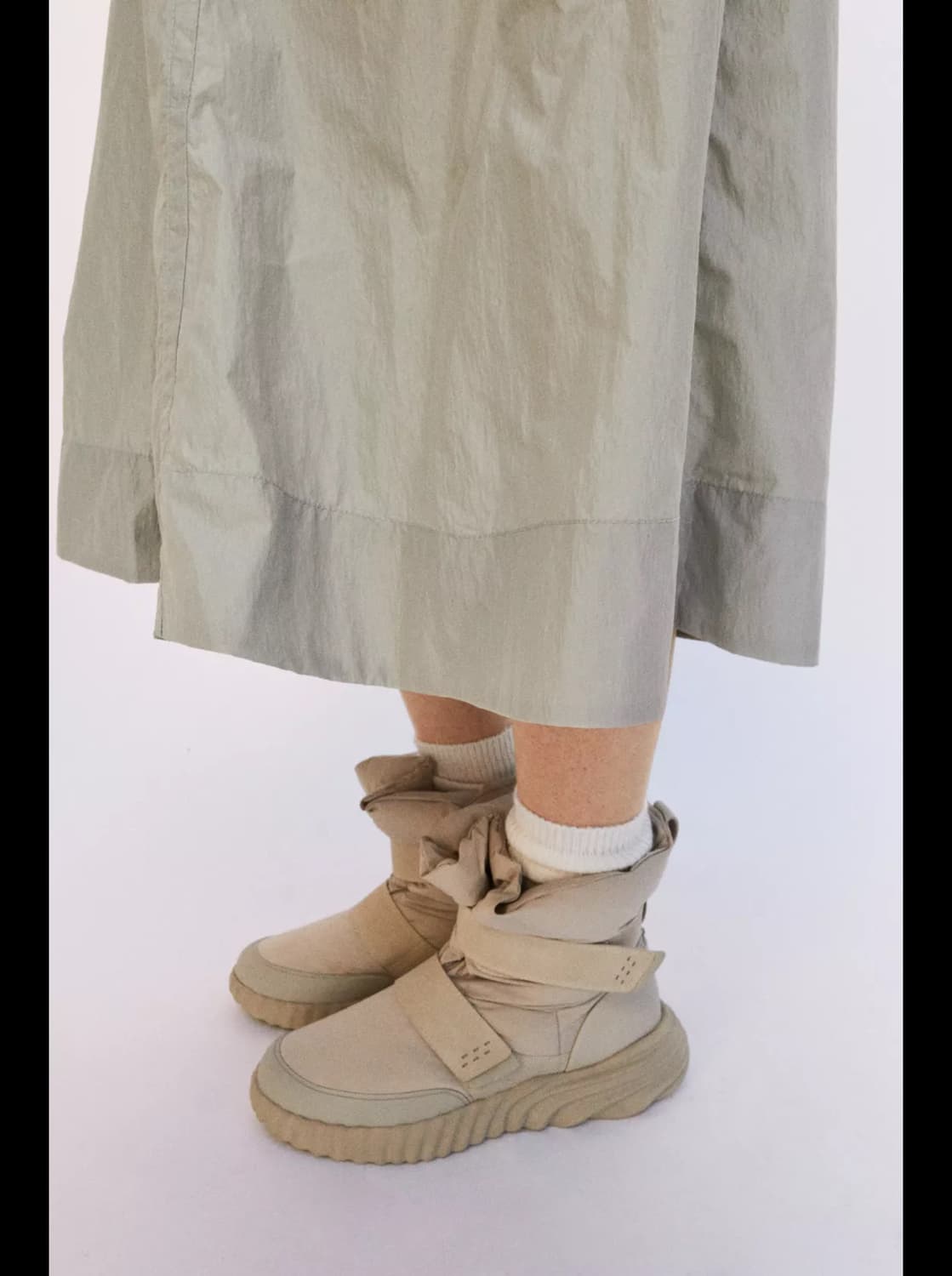 [XS/M] 자라x앤드 원더 리펠런트 미디 드레스 원피스 상품이미지3