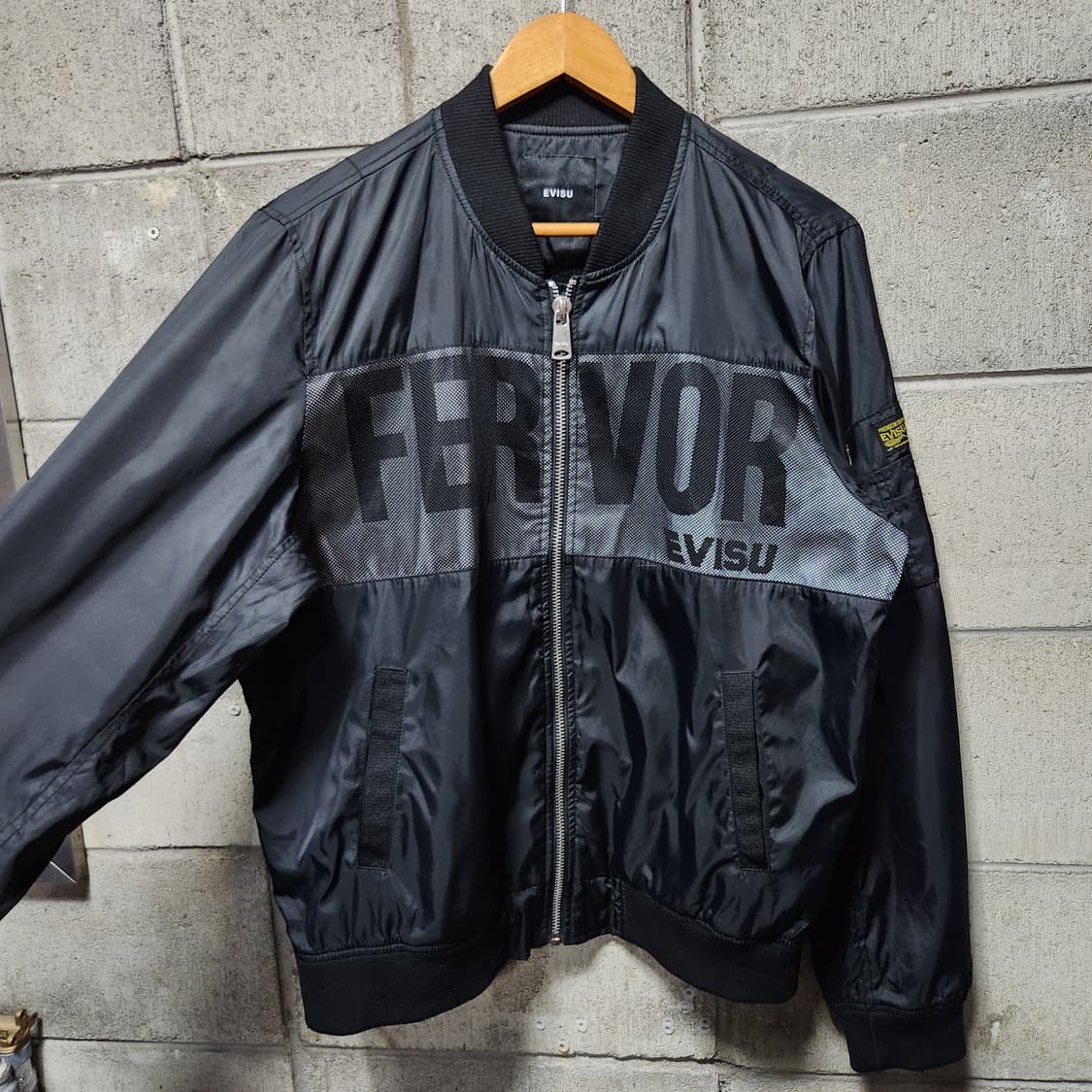 EVISU 에비수 나일론 봄버 자켓 105 y2k 상품이미지1