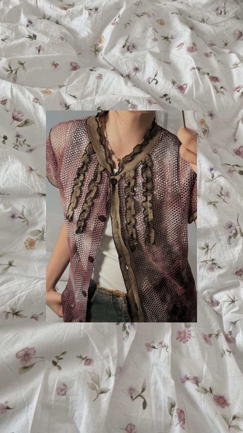dark purple blouse 상품이미지1
