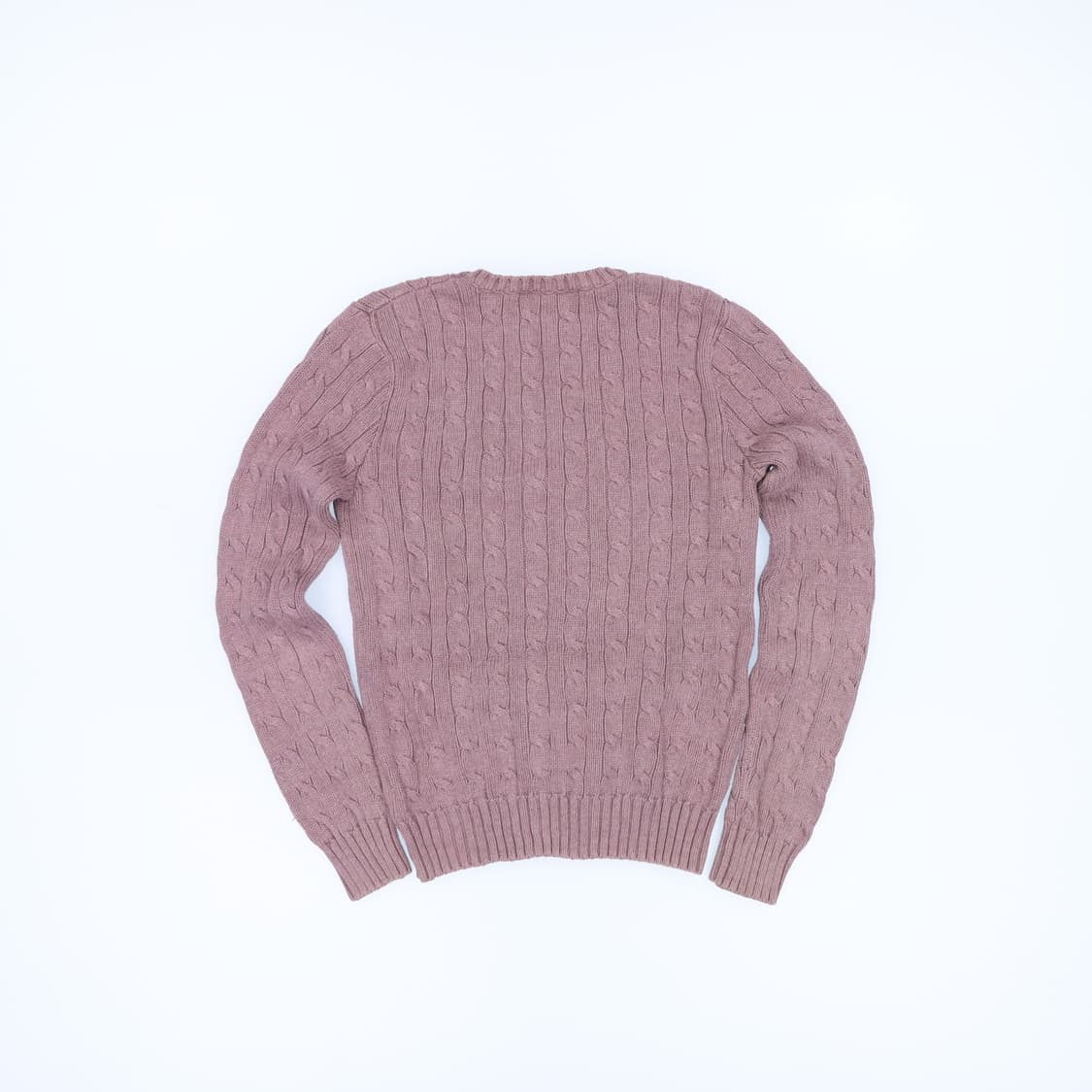 M 폴로 랄프로렌 브이넥 케이블 니트 4201 상품이미지2