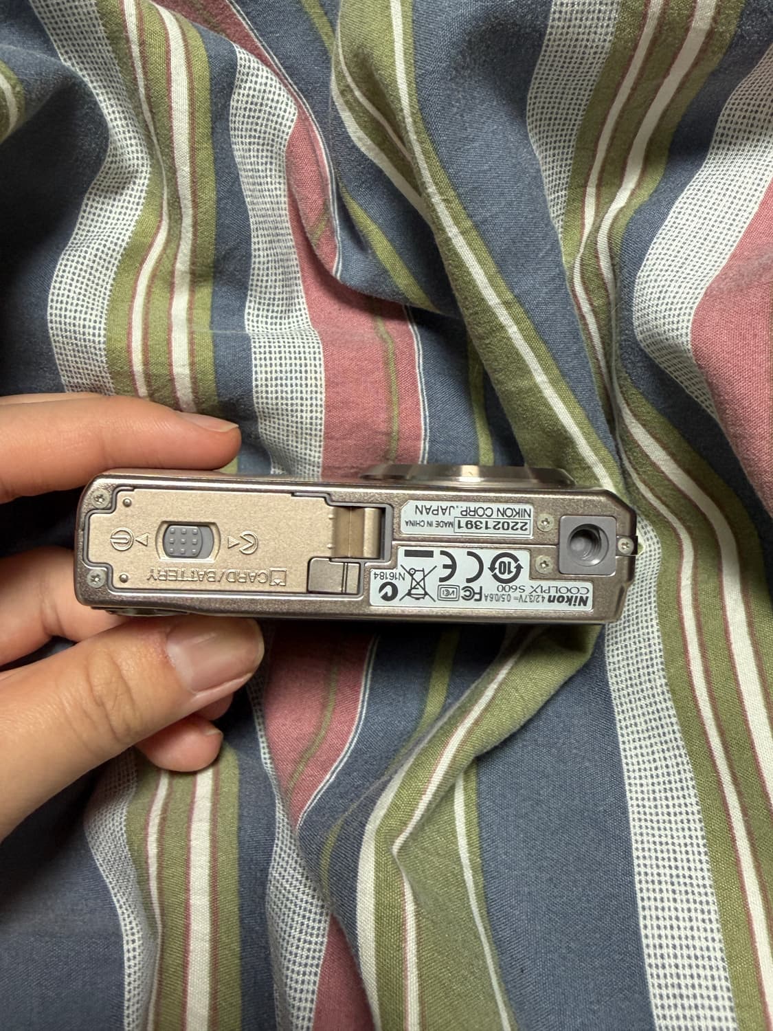 니콘 쿨픽스 S600 핑크 골드 상품이미지5