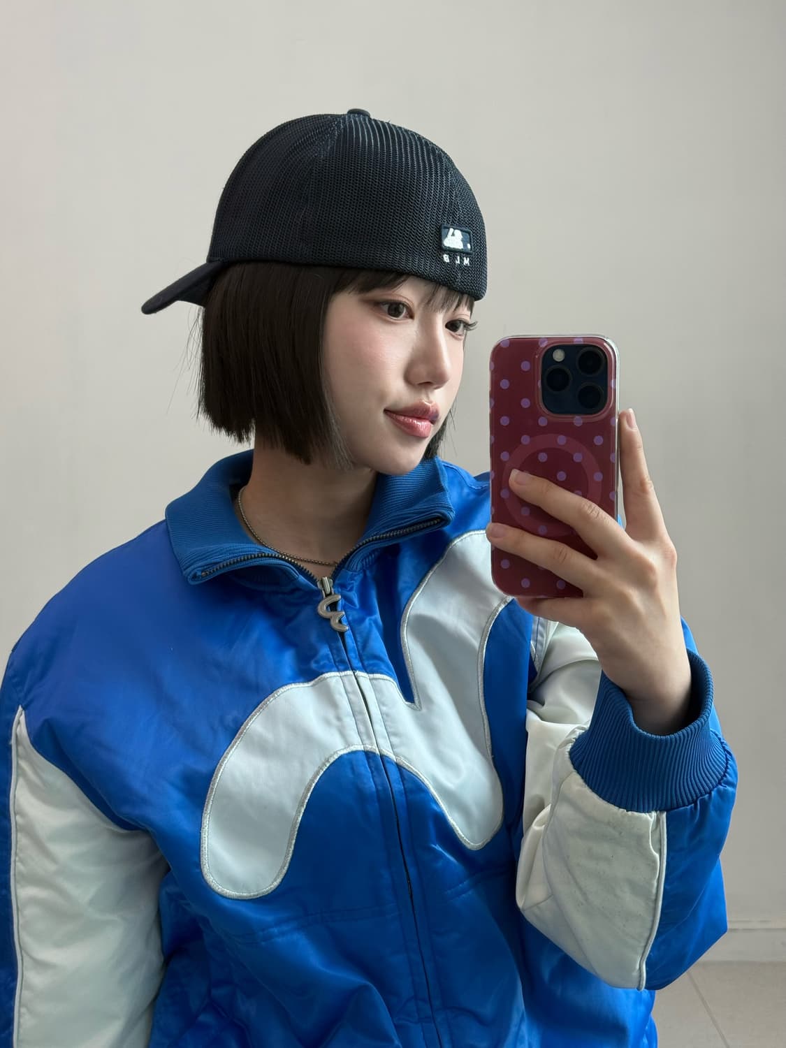 MLB 네이비 메쉬 캡 상품이미지3