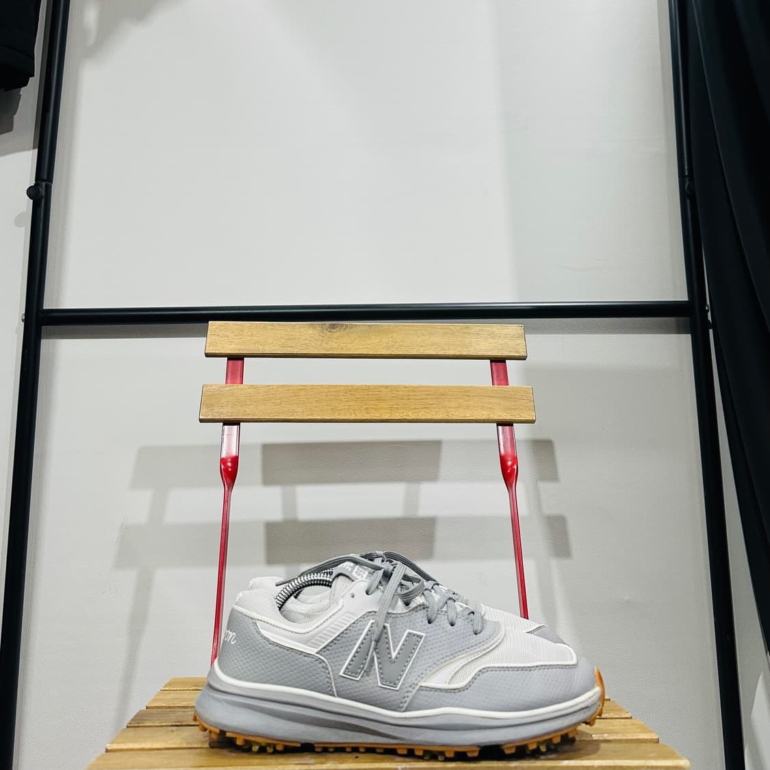 UK8) 뉴발란스X말본 골프화 남성 남자 골프화 997 그레이 상품이미지1