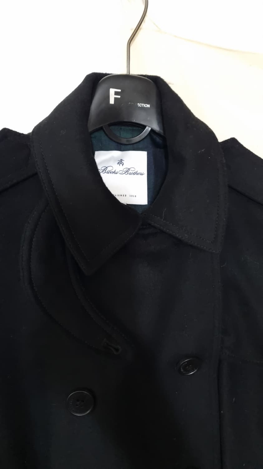 Brooks brothers 울, 실크 블랜디드 트렌치 코트 상품이미지4