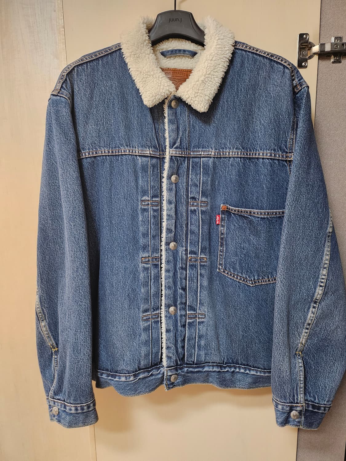리바이스 타입 1 쉐르파 데님 자켓 XL 상품이미지1