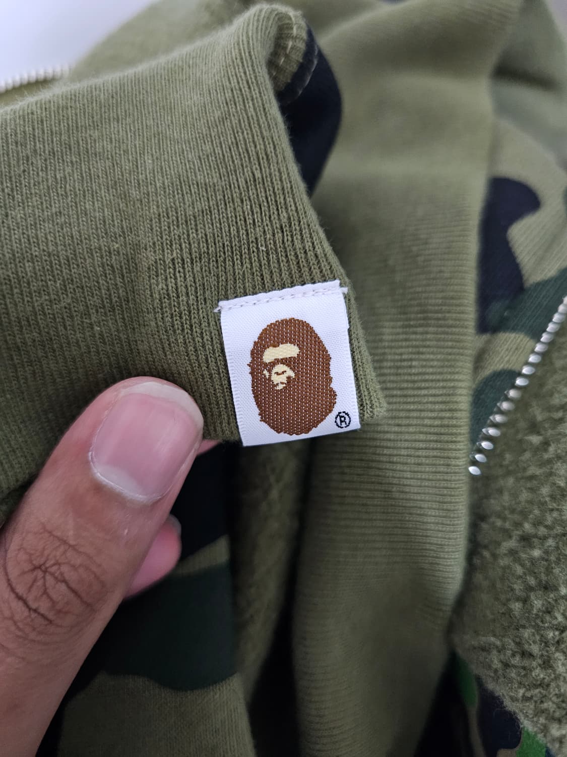 베이프 샤크집업(프린팅) 상품이미지4