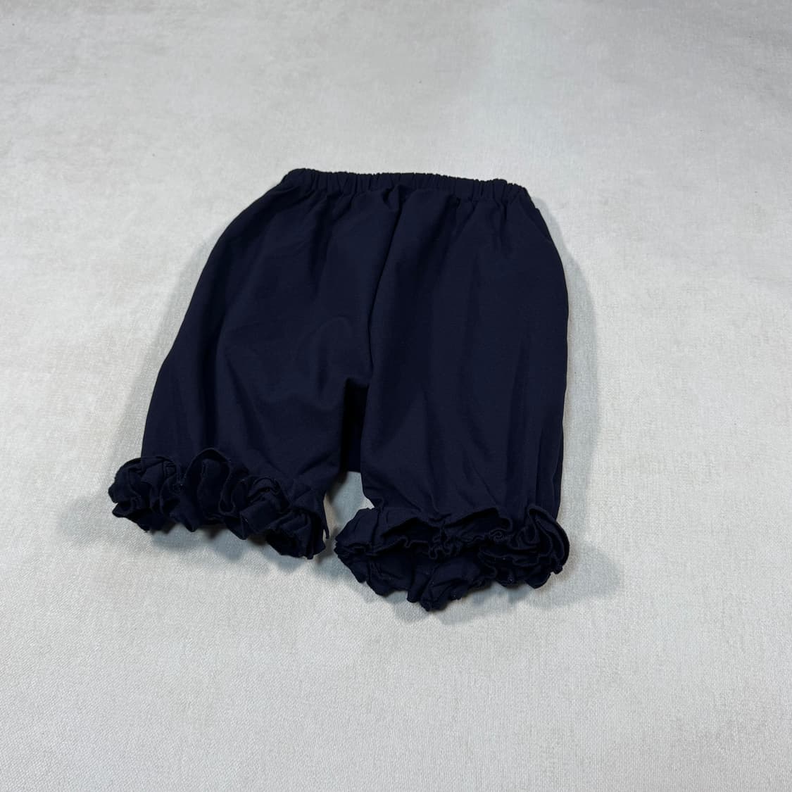 Ruffle Dark Navy Pants Shorts 상품이미지2