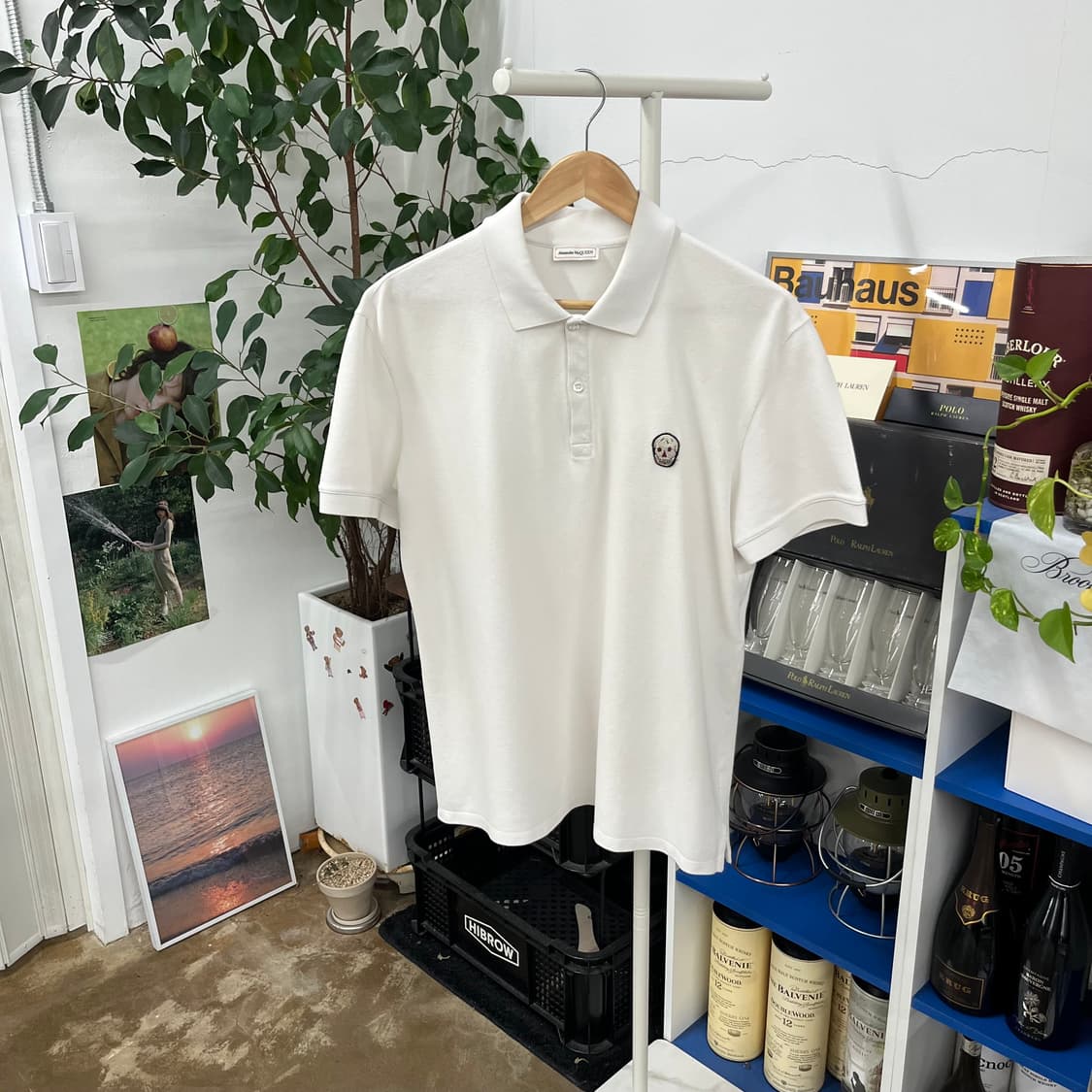 알렉산더맥퀸 반팔 카라 티셔츠 XXL 상품이미지1