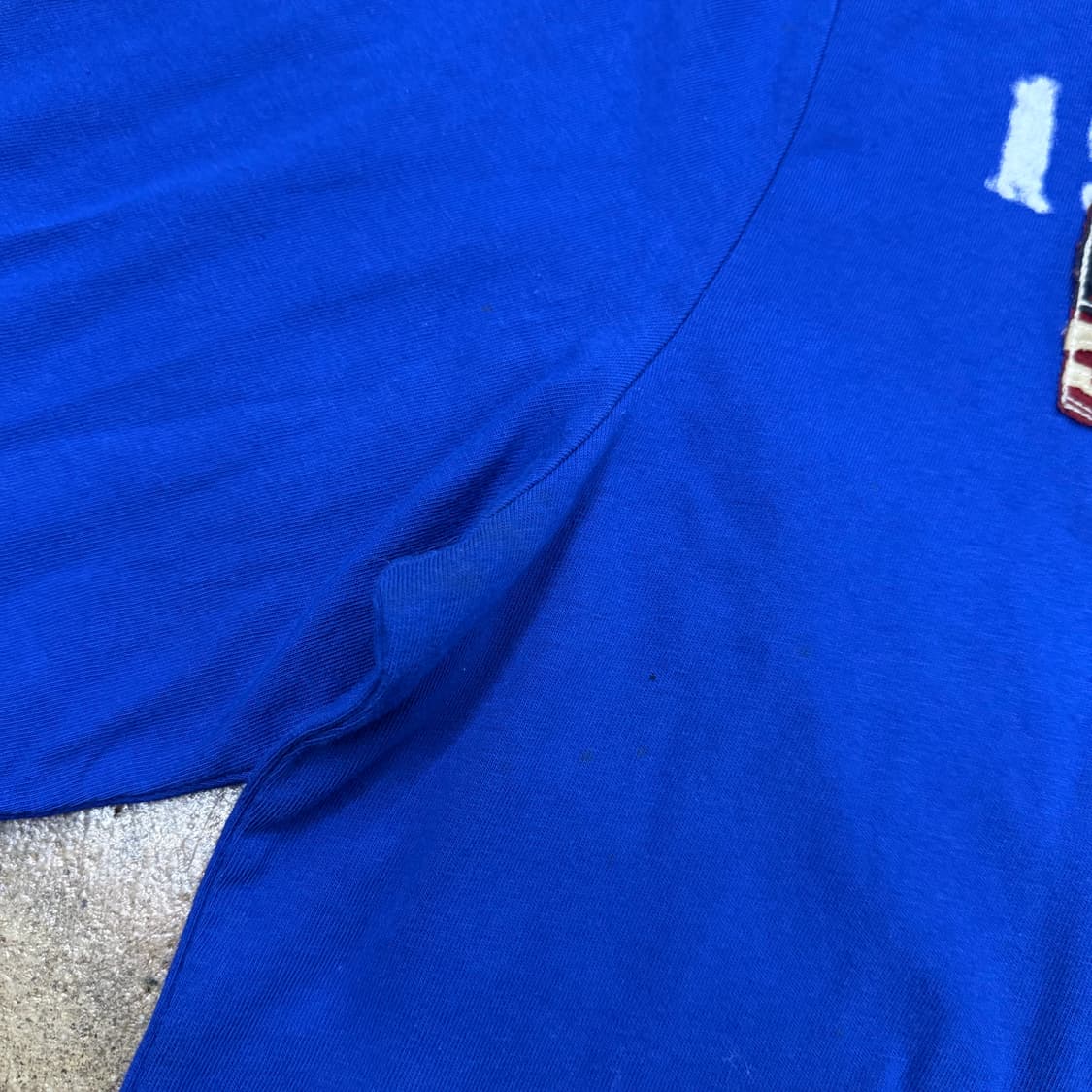 폴로 랄프로렌 빅포니 블루 레드 성조기 롱슬리브  상품이미지8