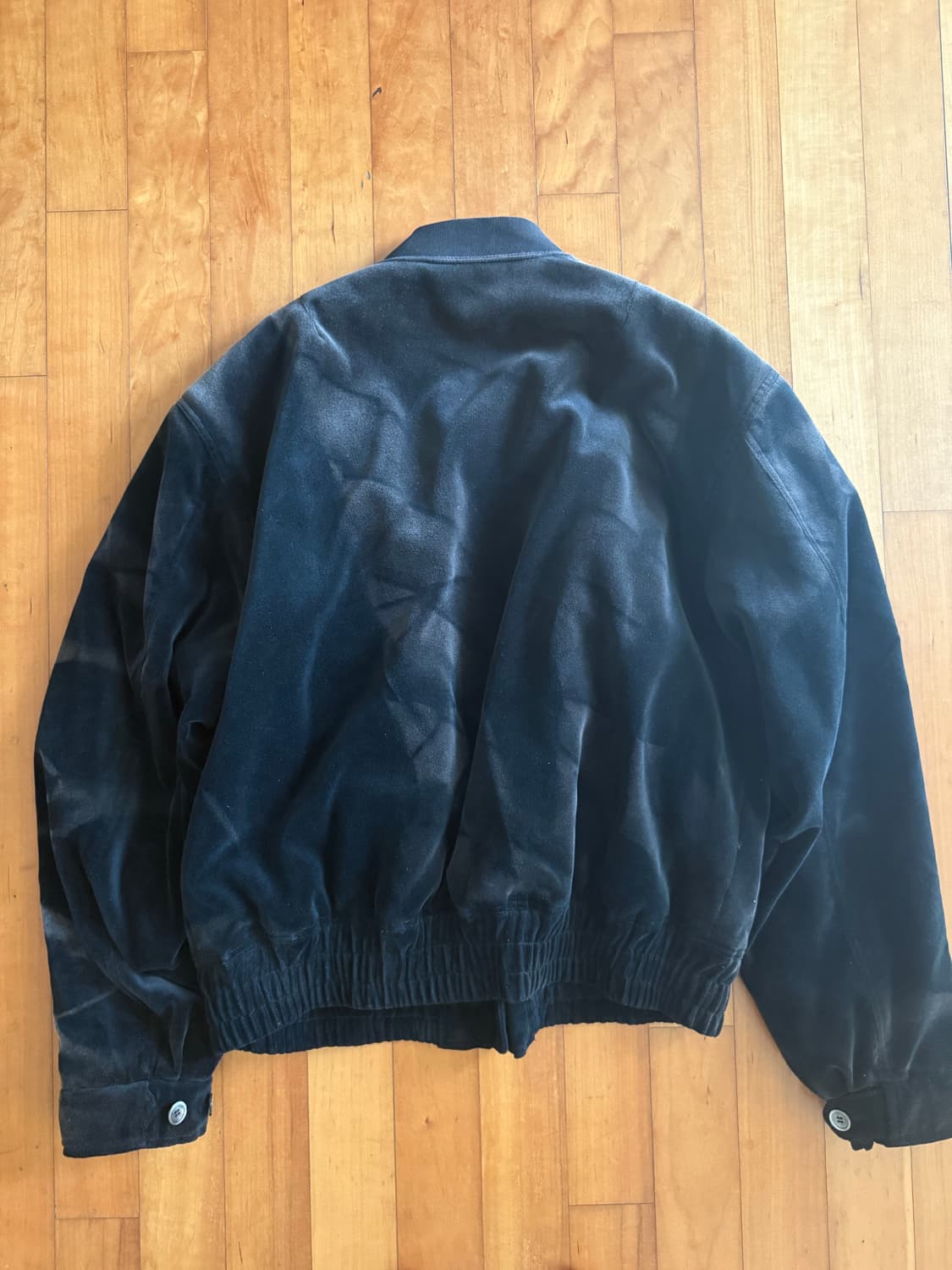 JiyongKim AW22 벨벳 봄버 상품이미지4